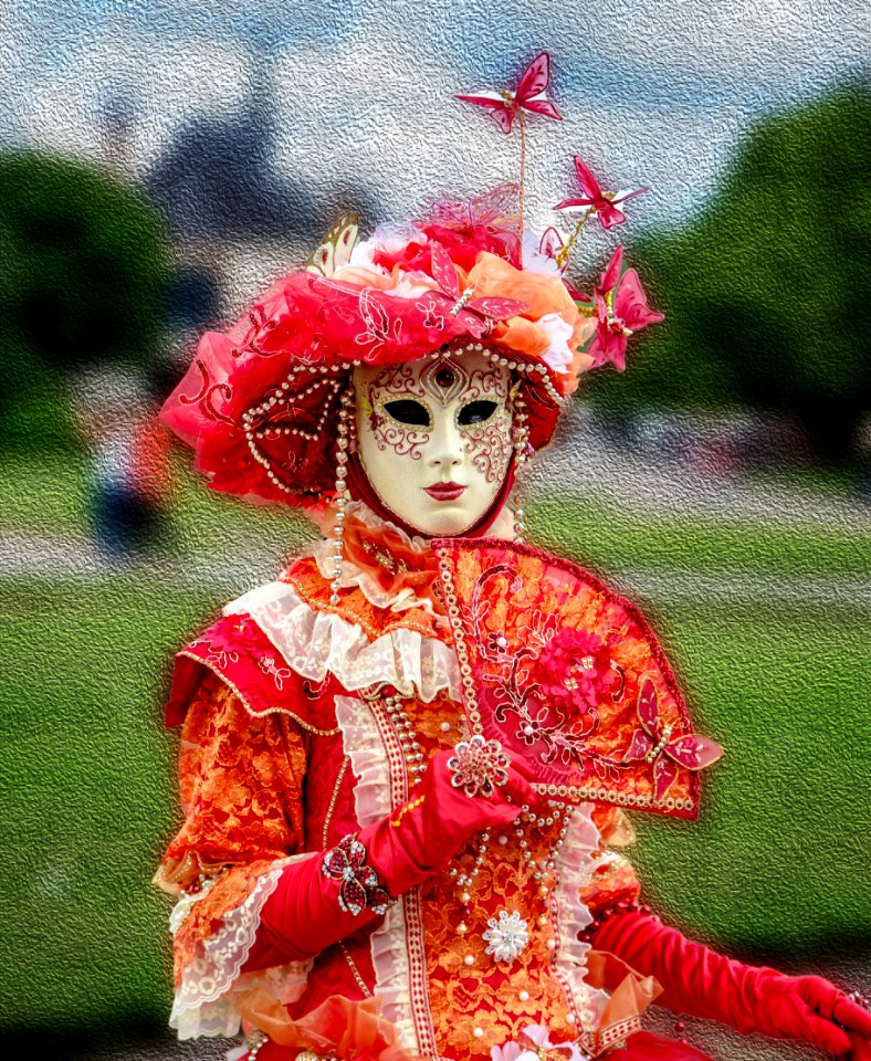 Parade de masques ..au chateau de Cheverny (29040709948)