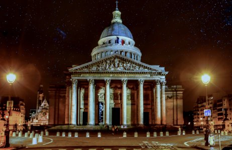 Panthéon la nuit, février 2019