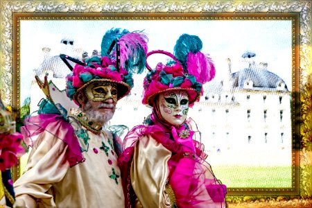 Parade de masques ..au chateau de Cheverny (41103216370)