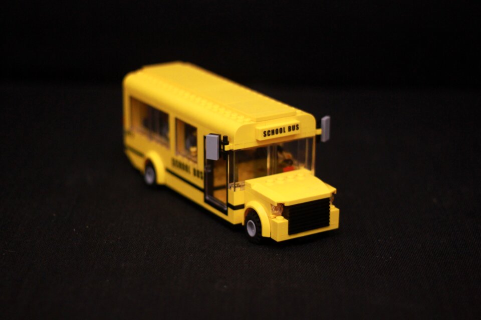 Lego school bus toys