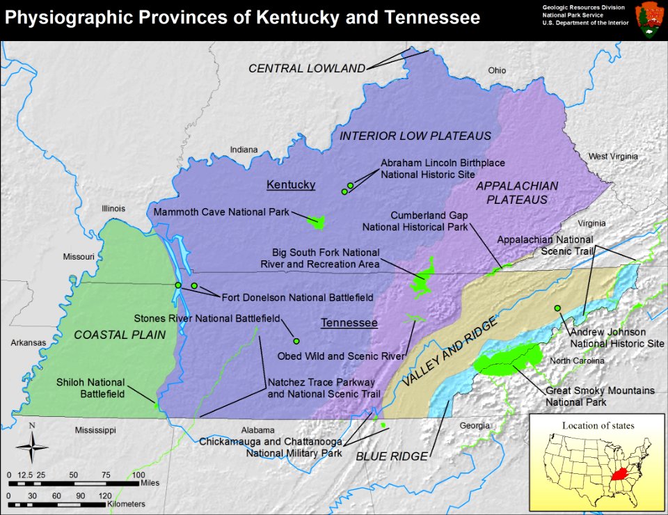 Physiographic provinces of Kentucky and Tennessee (26846316391)