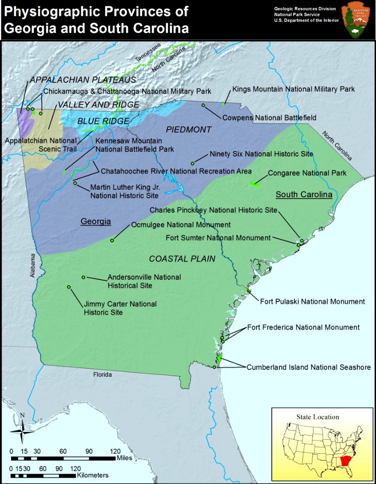 Physiographic provinces of Georgia and South Carolina (26846323091)