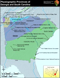 Physiographic provinces of Georgia and South Carolina (26846323091)