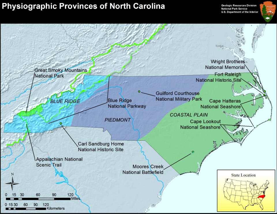 Physiographic provinces of North Carolina (26913815615)