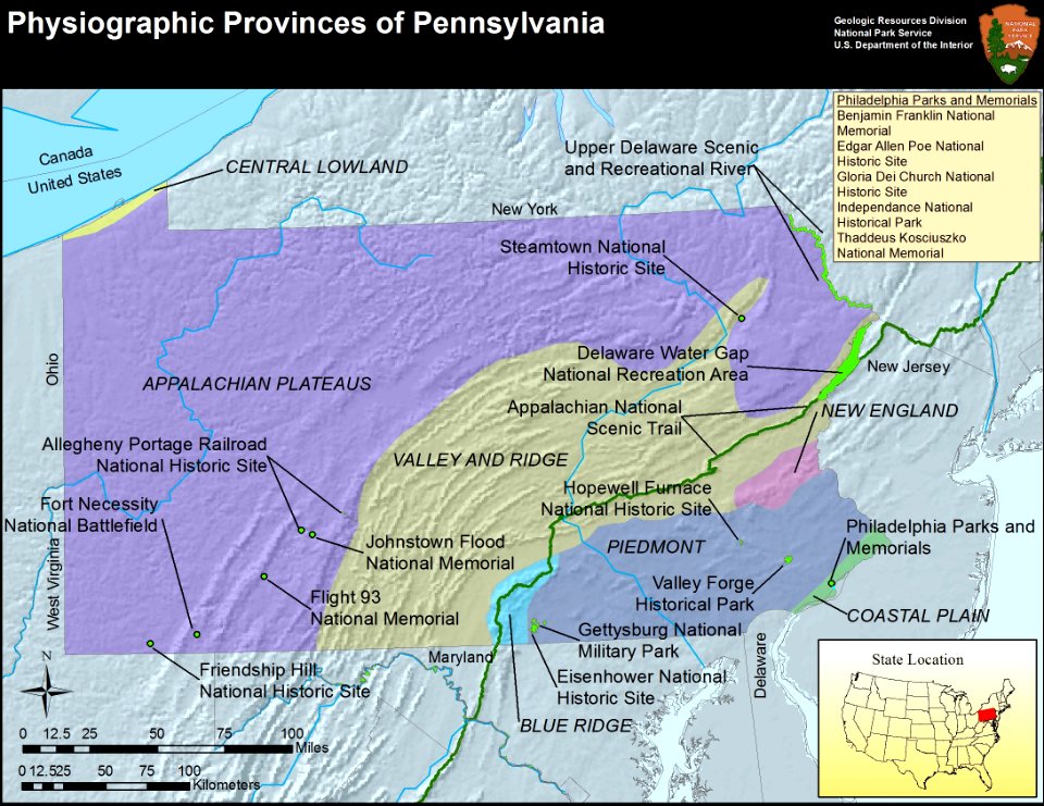 Physiographic provinces of Pennsylvania (26309605323)