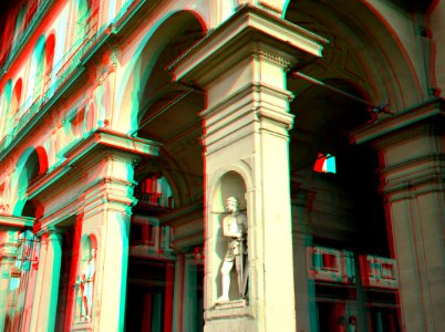 Piazzale degli Uffizi Florence 3D (30261623696)
