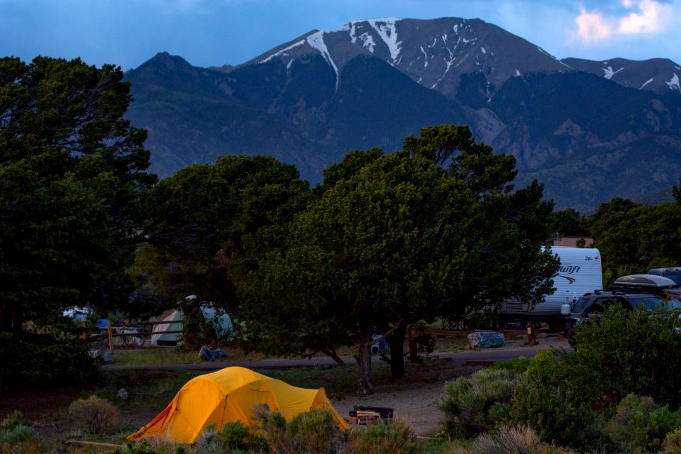 Piñon Flats Campground at Evening (50365939437)