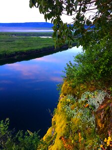 Inlet sky nature photo