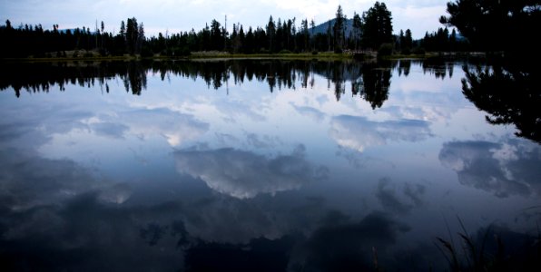 Sprague Lake at Sunset (29560309357) photo