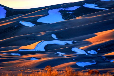 Spring Snow Patches on the Dunes (51101984600)