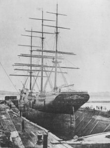 SS ST JOHN SMITH in South Portland dry dock (1868-69) (51164221181)