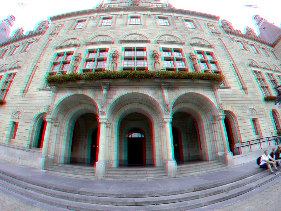 Stadhuis Coolsingel Rotterdam 3D GoPro (36314811992)