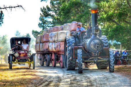 Stanley Steamer & Burrell Traction engine. (51138076512)