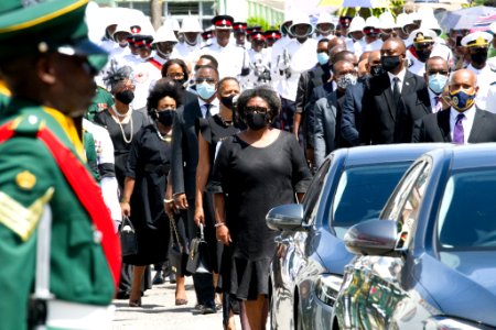 State Funeral for fmr Prime Minister Owen Arthur (50226793587)