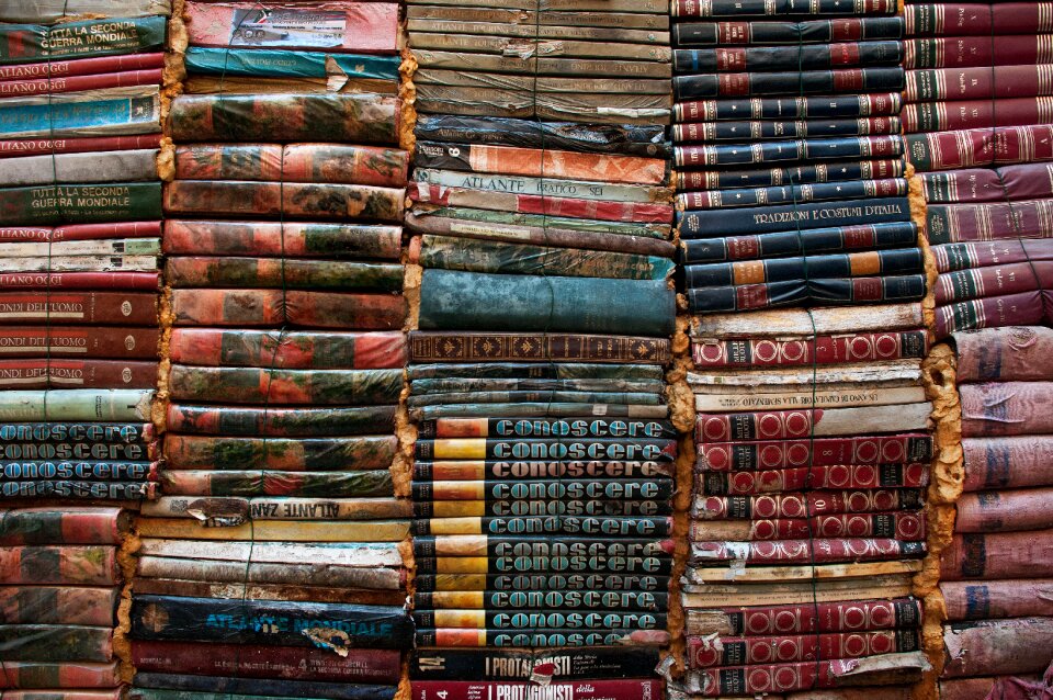 Knowledge vintage library