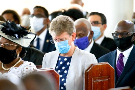 State Funeral for fmr Prime Minister Owen Arthur (50226794432)