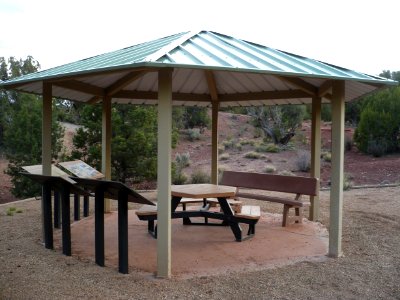 Stateline Campground - Interpretative display on the Arizona Trail (35371449676)