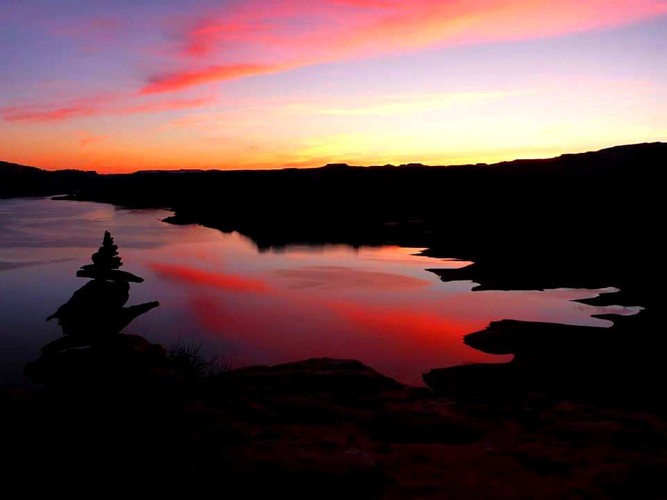 Sunset at Lake Powell, Utah (51277572975)