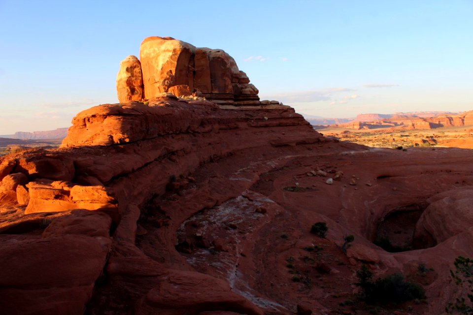 Sunset on Cedar Mesa Sandstone (51394381027)