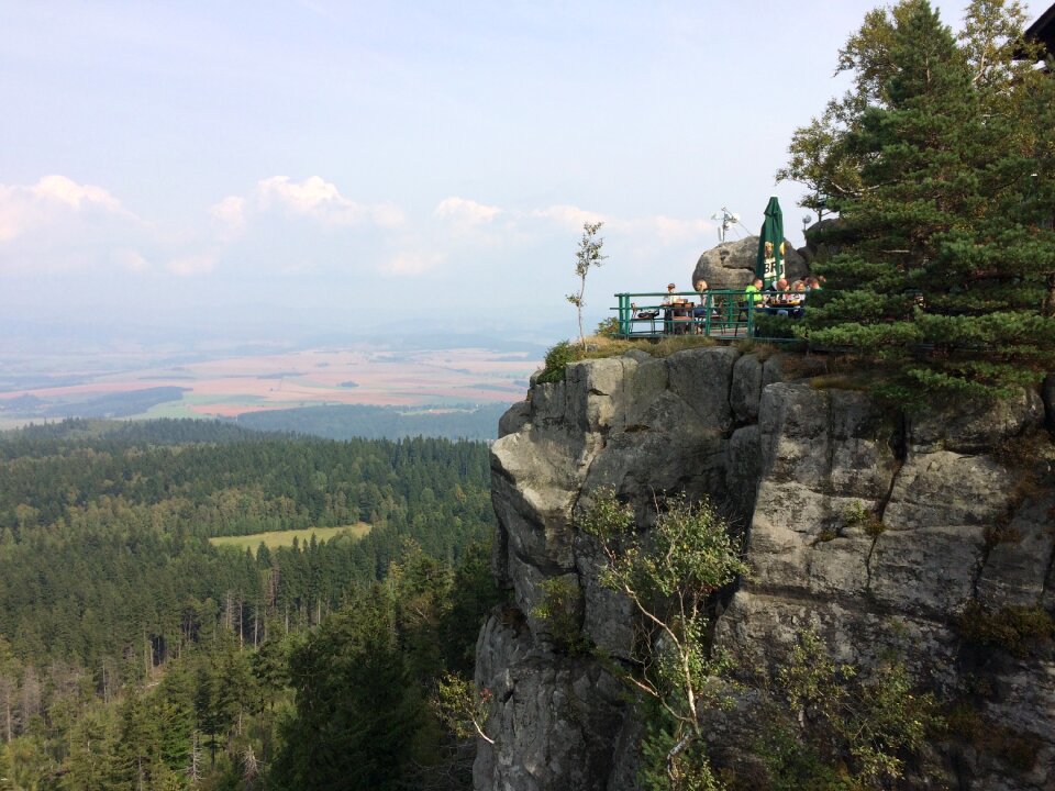 Mountain hill summer