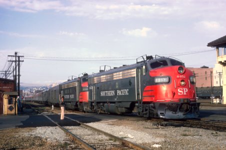 The SP Lark Arriving at San Francisco August 25, 1967 -- 3 Photos (33023143166) photo