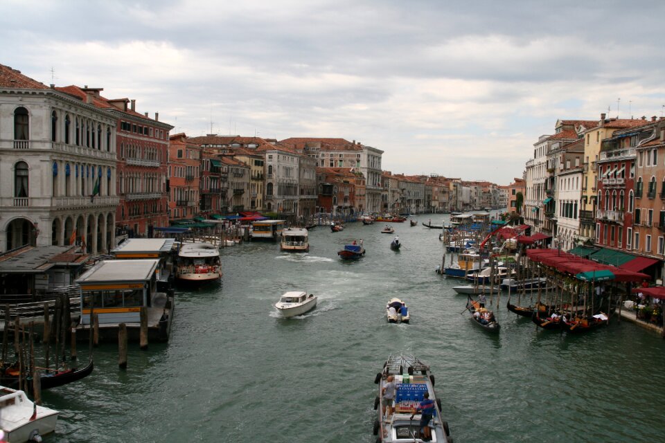 Travel gondola boat