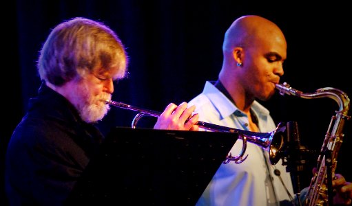Tom Harrell Quintet NSJ Rotterdam 10 juli 2011 - Tom Harrell & Wayne Escoffery (50827558383)