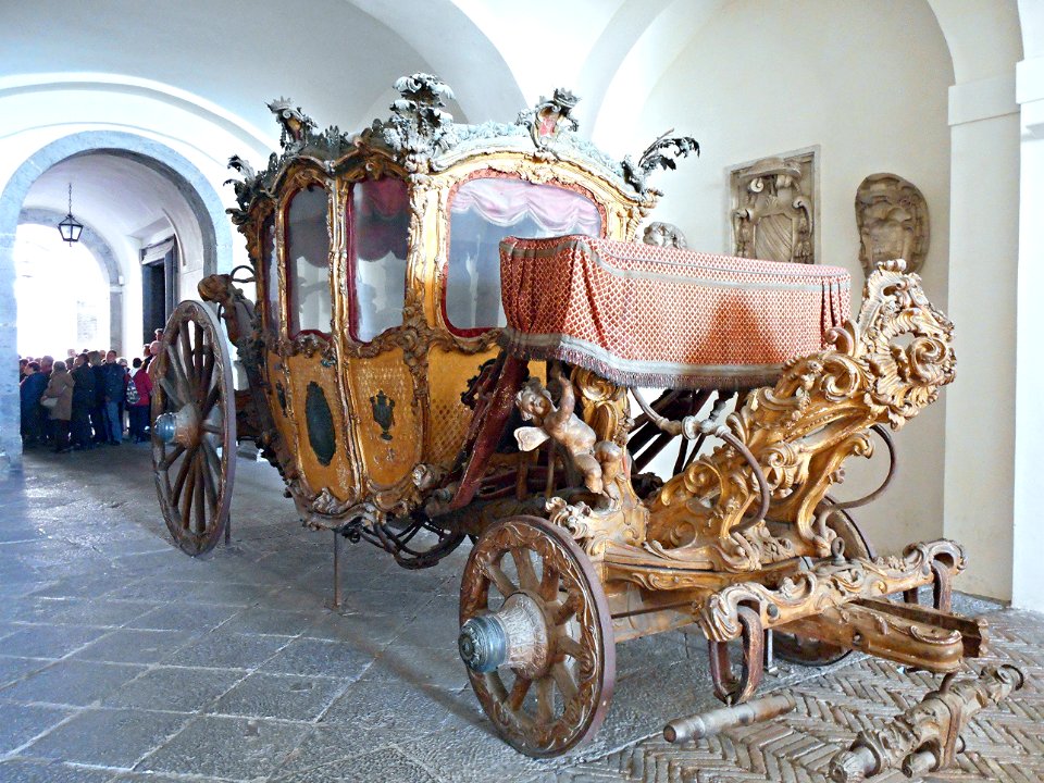 Town's carriage (17th-18th century) - San Martino Museum in Naples (24093654816)
