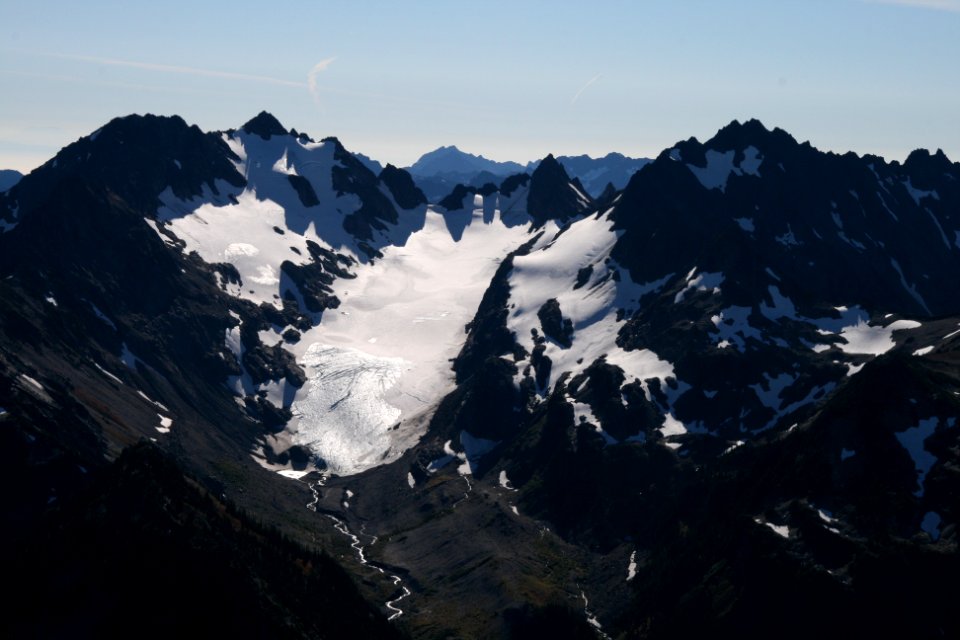 Types of Glaciers Cirque Glacier, Eel Glacier (32437456551)