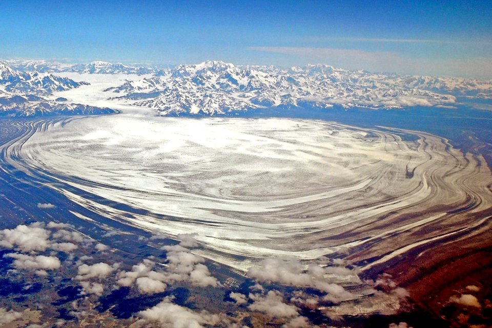Types of Glaciers Peidmont Glacier, Malaspina Glacier (32238421590)