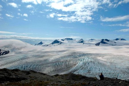 Types of Glaciers Ice Field, Harding Ice Field (32560082685)