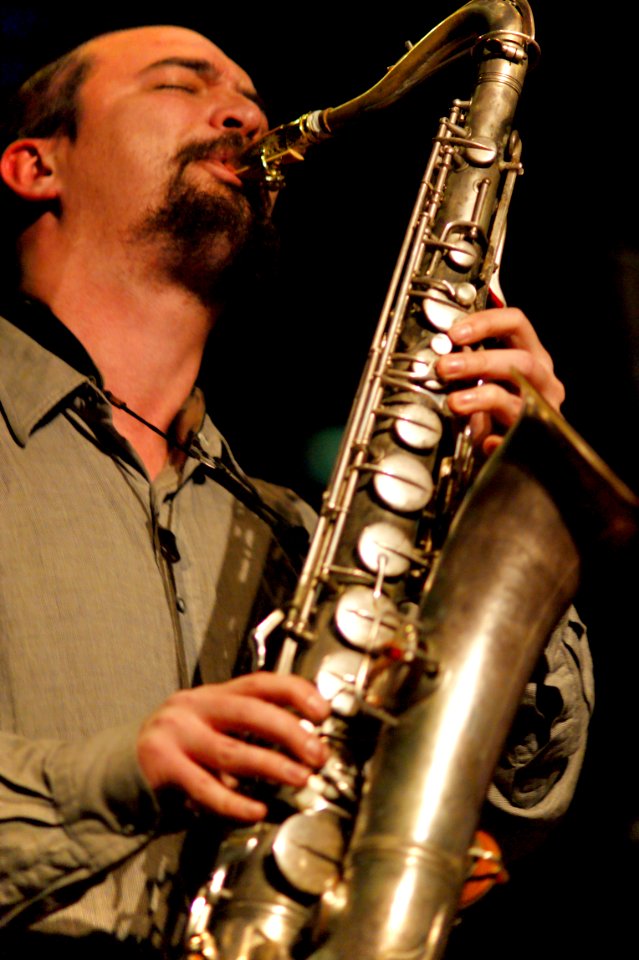 Universal Indians & Joe McPhee 4 april 2013 BIM Amsterdam - John Dikeman (51007100162)