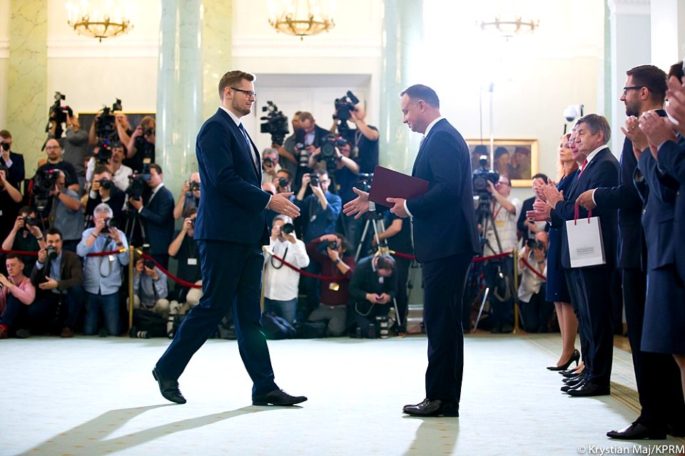 Uroczystość mianowania nowych ministrów (47999500016)
