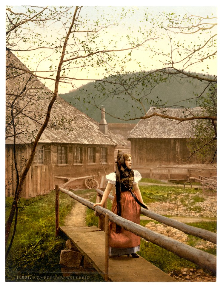 A girl of the Black Forest, Black Forest, Baden, Germany-LCCN2002713566