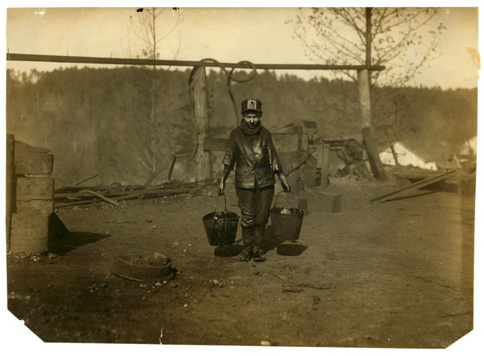 A greaser in a Coal Mine. See 1835. LOC cph.3a21706