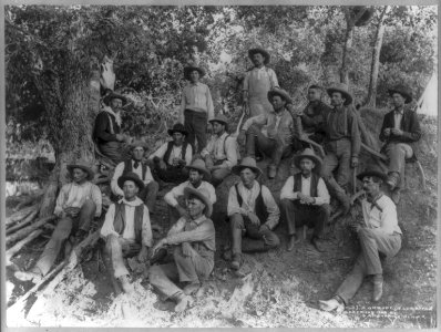 A group of cowboys LCCN2006679142