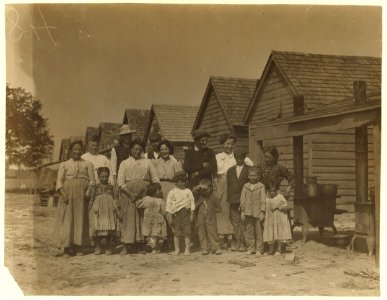 A group of berry pickers on the farm of Mr. Giles, Seaford, Del. 3 children are 3 years of age, 3 are 4 years old, 1 is 5 years old, and 1 is 6 years old. During the berry season the LOC nclc.00093