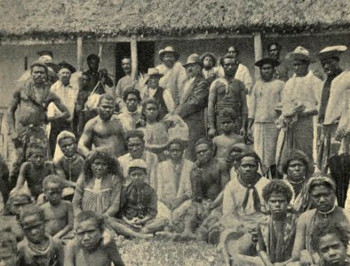 A Group of Loyalty Island Natives, c. 1906