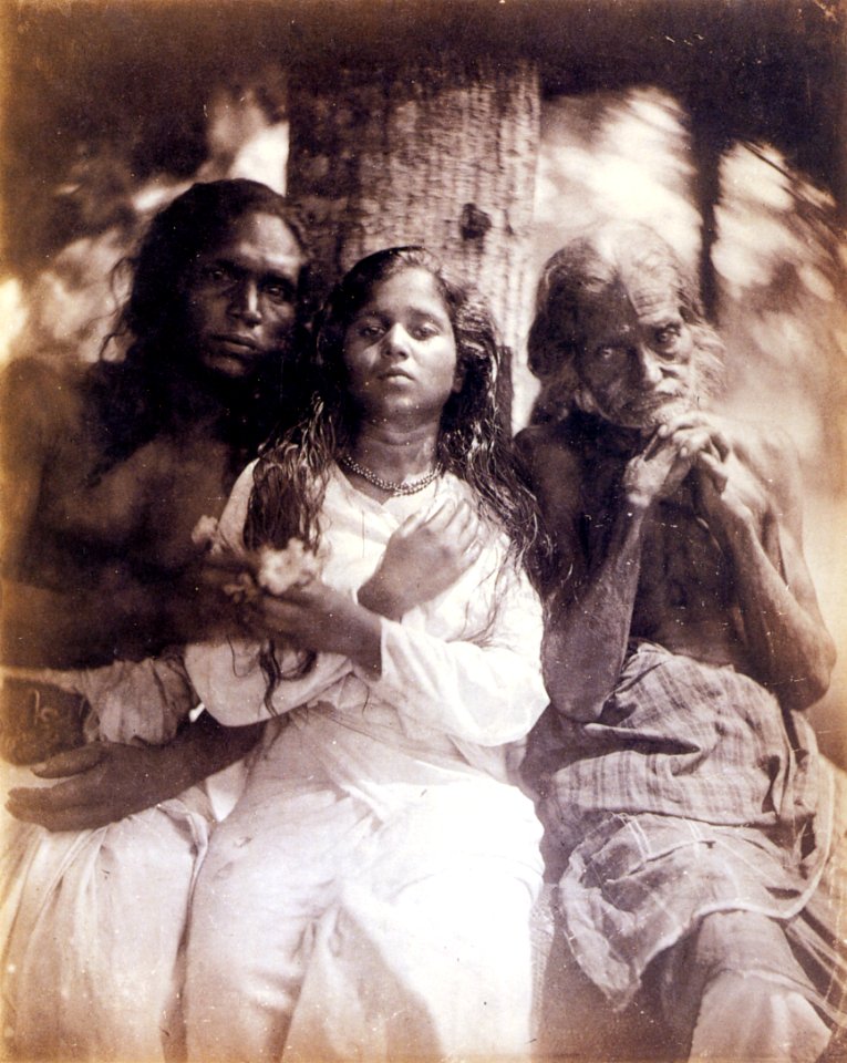 A Group of Kalutara Peasants 2, by Julia Margaret Cameron