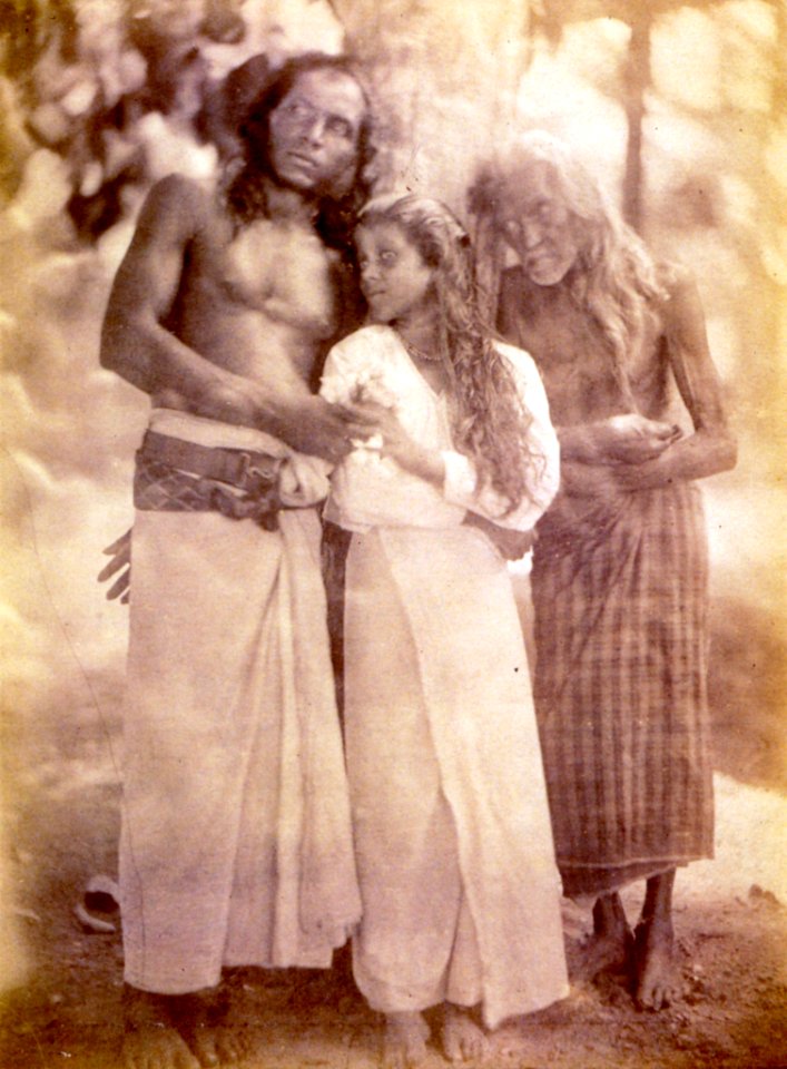 A Group of Kalutara Peasants 1, by Julia Margaret Cameron