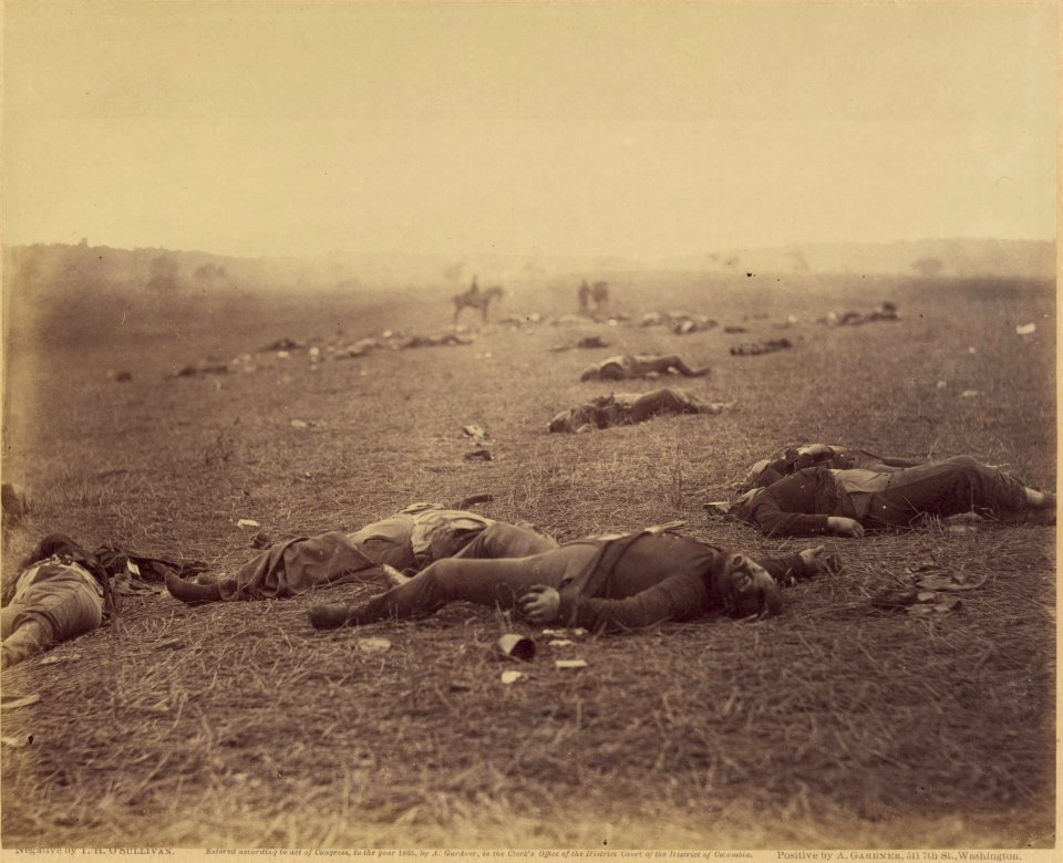 A harvest of death Gettysburg crop