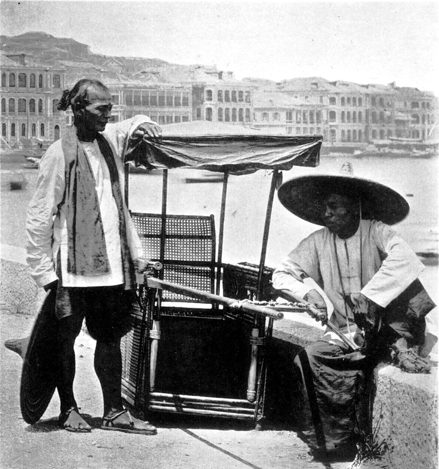 A HONG-KONG SEDAN CHAIR