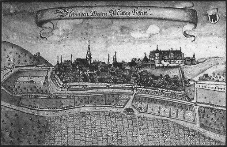 A Kieser - Tübingen von Norden (1683)