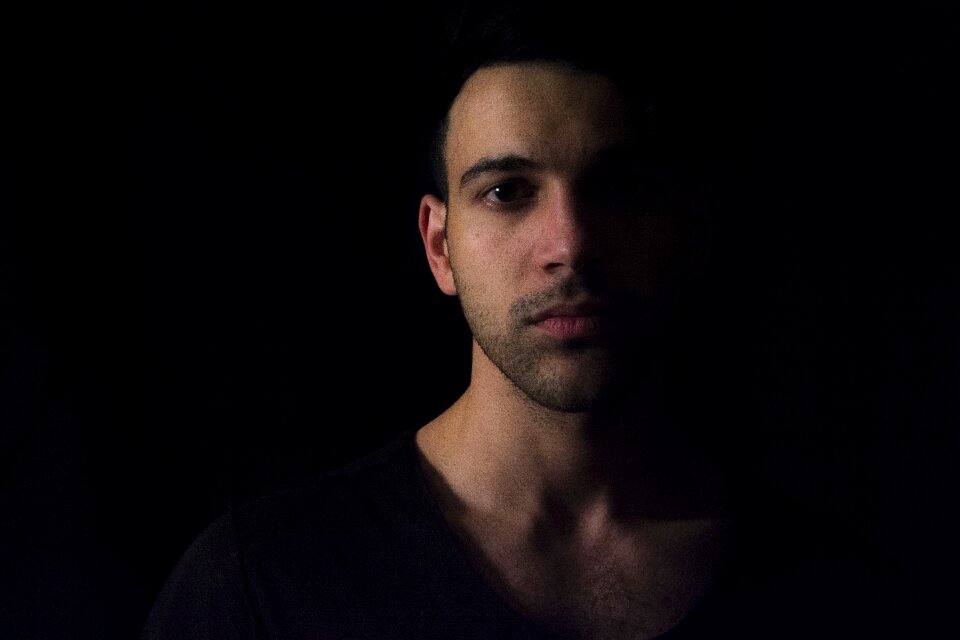 Dark beard black dark