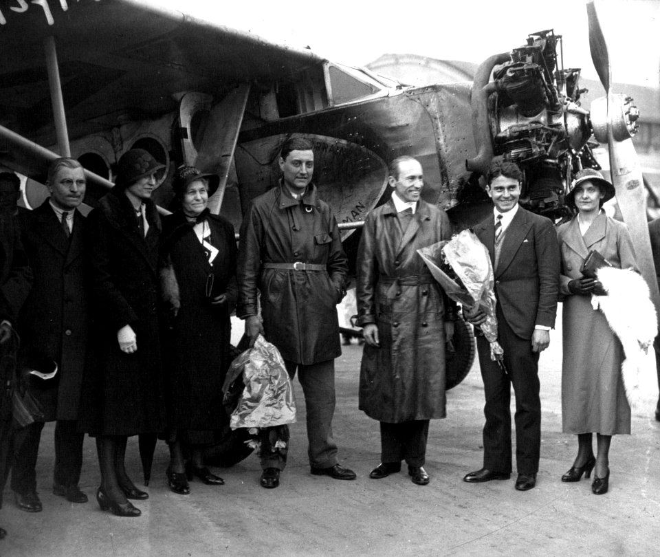A l'arrivée du Paris au Bourget
