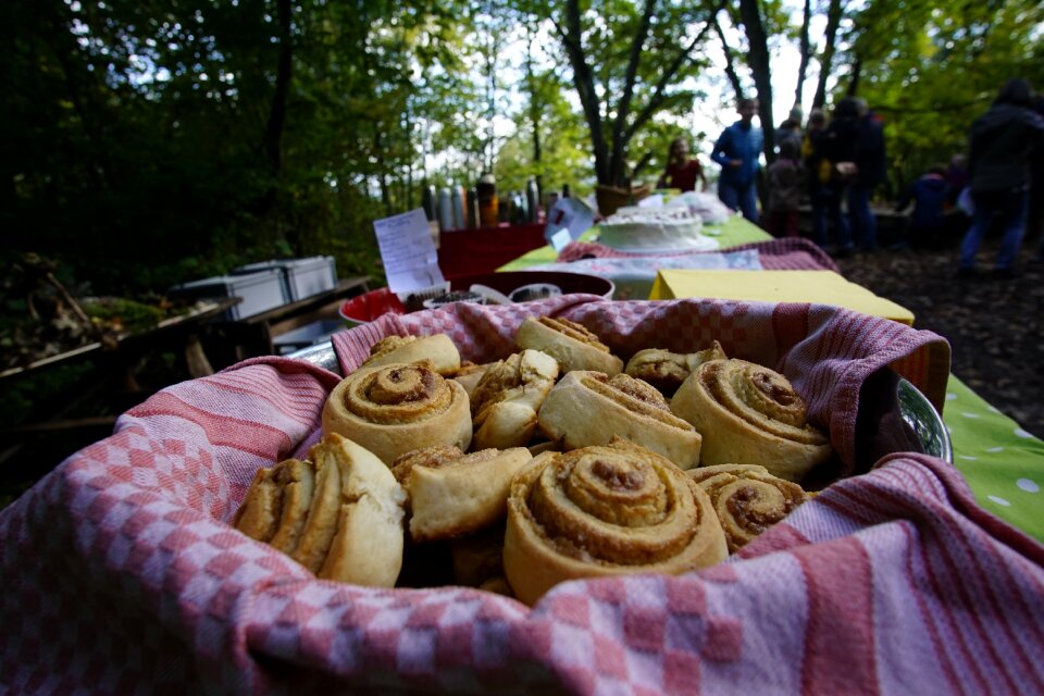 Food eat small cakes