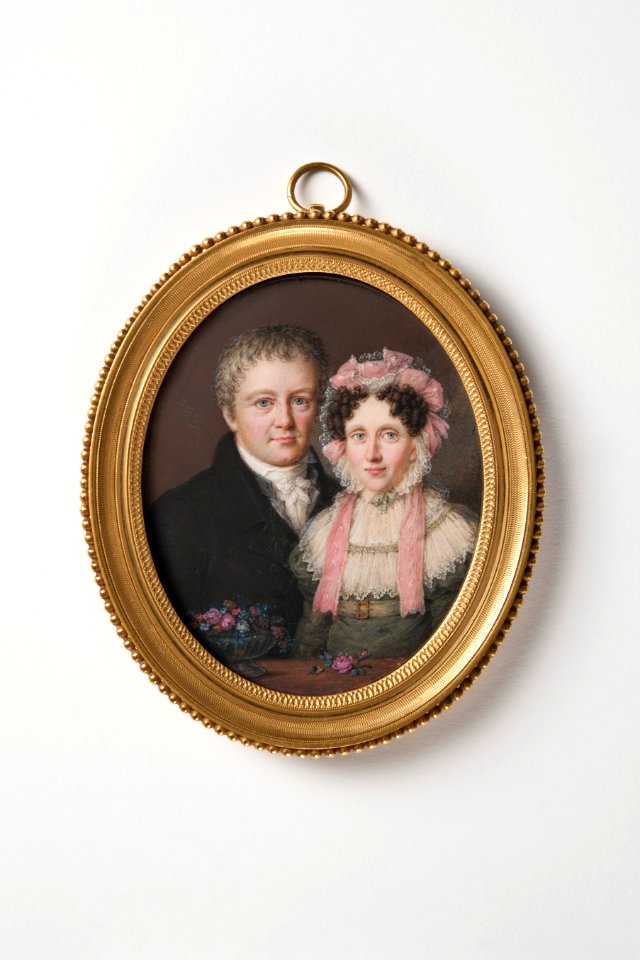 A Lady with a Gentleman (Frederik Christian Camradt) - Nationalmuseum - 28374