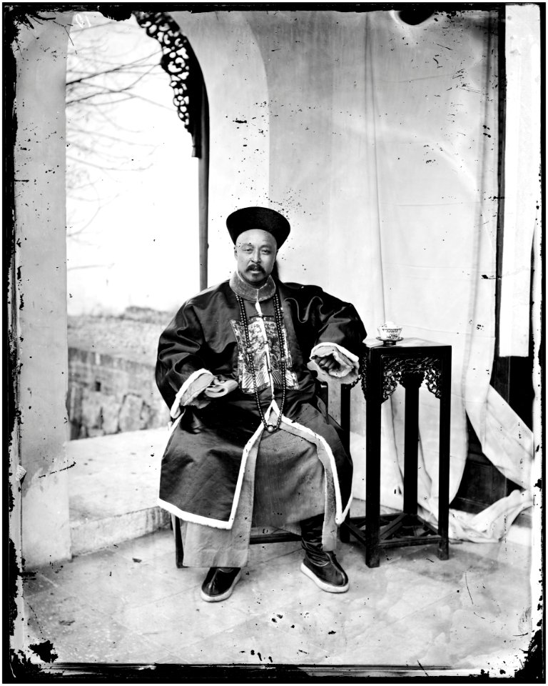 A Mandarin official, photograph by John Thomson, 1869