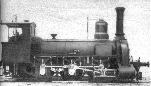 A Magyar Királyi Állami Gépgyárban 1873-ban készült első mozdony