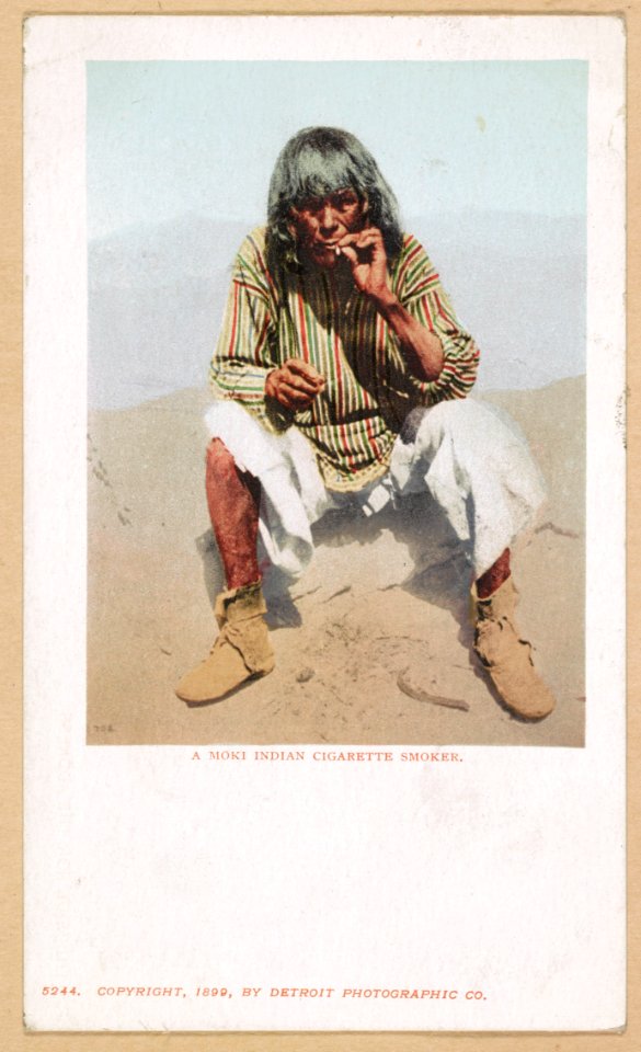 A Moki Indian cigarette smoker LCCN2016653221